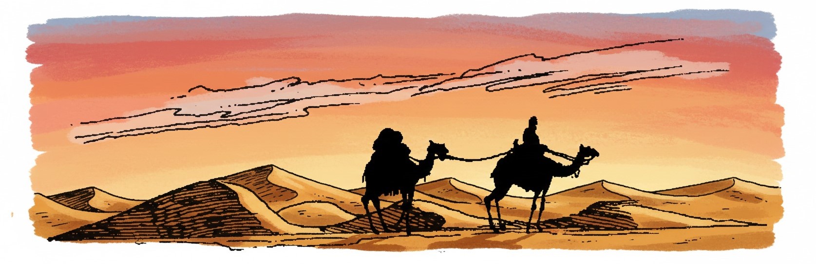 Arabian Nights cityscape